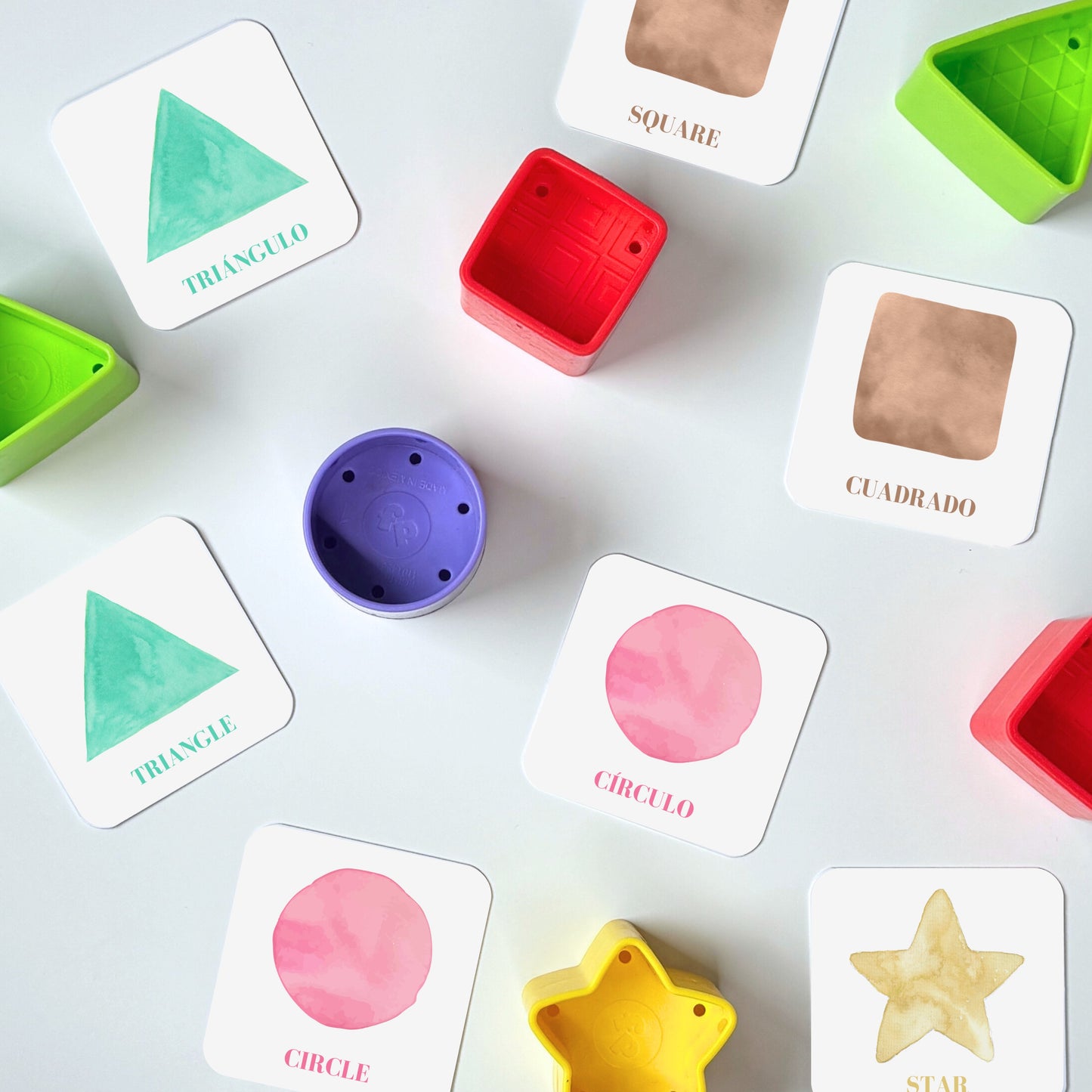 Juego Memoria Bilingüe