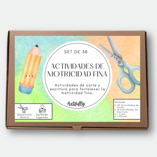 Caja de Actividades de Motricidad Fina