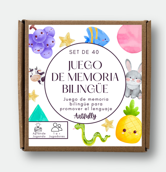 Juego Memoria Bilingüe