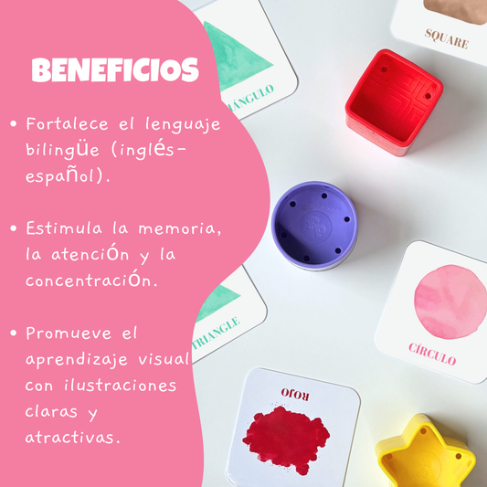 Juego Memoria Bilingüe