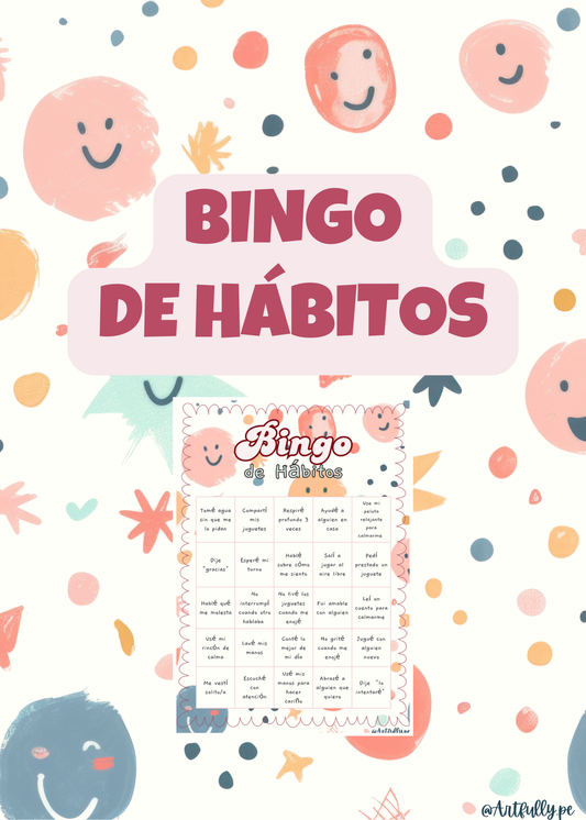 Bingo de Hábitos