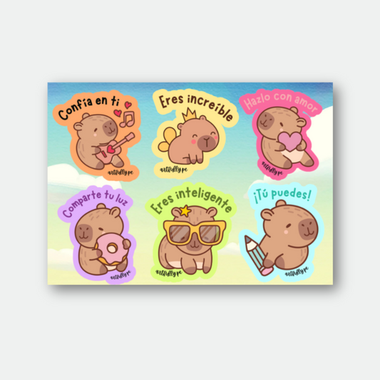Stickers Capibara