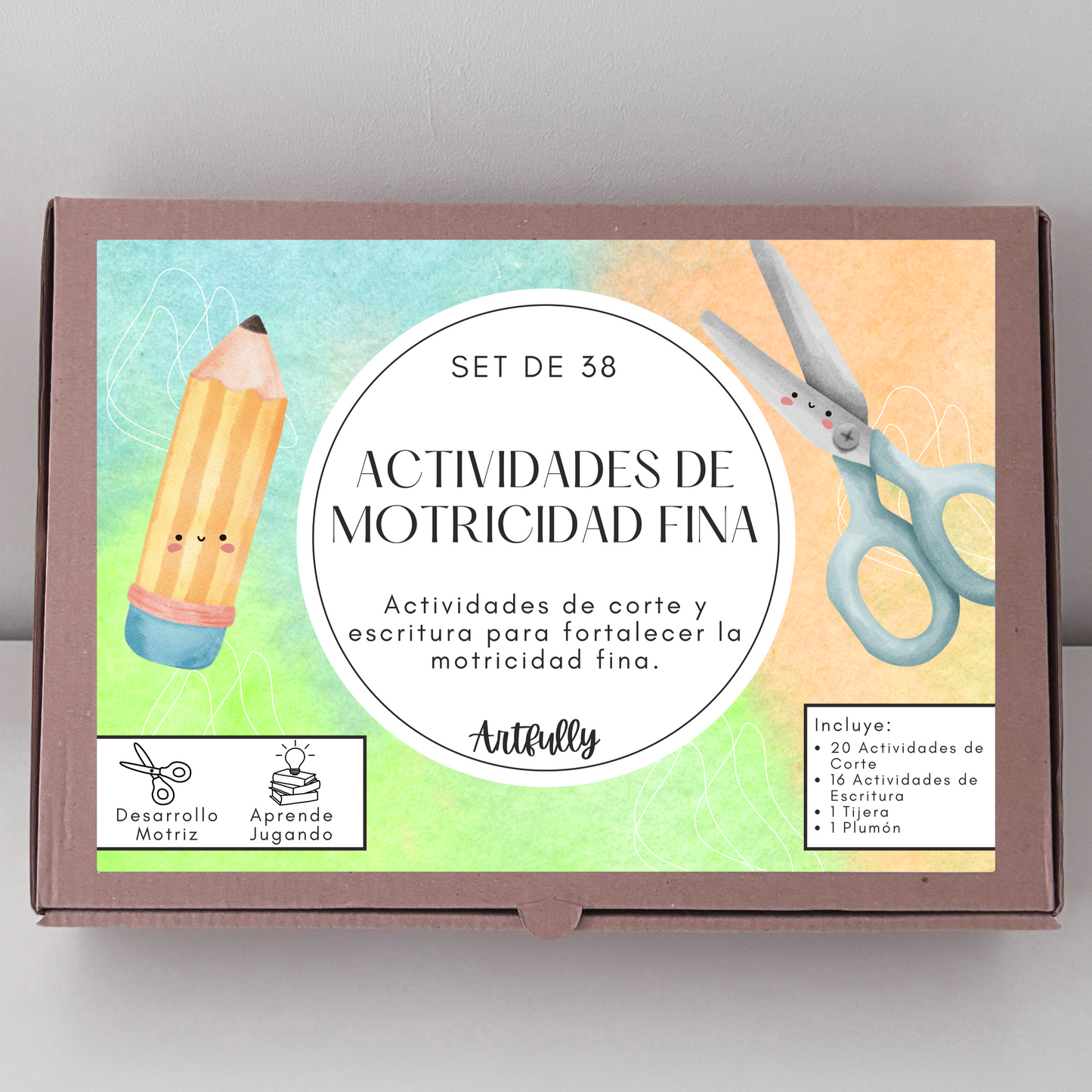 Caja de Actividades de Motricidad Fina