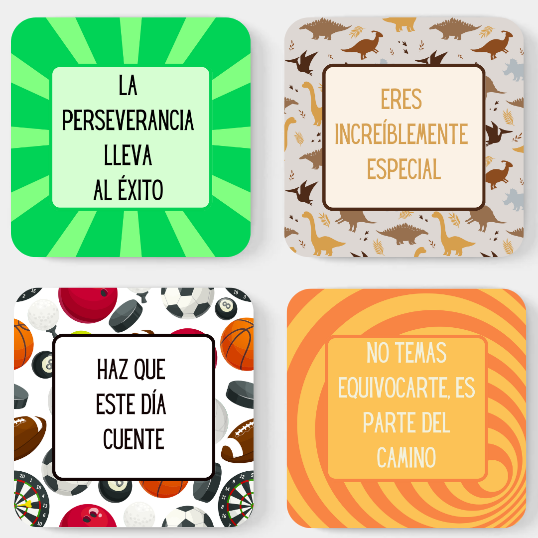 Tarjetas para la Lonchera