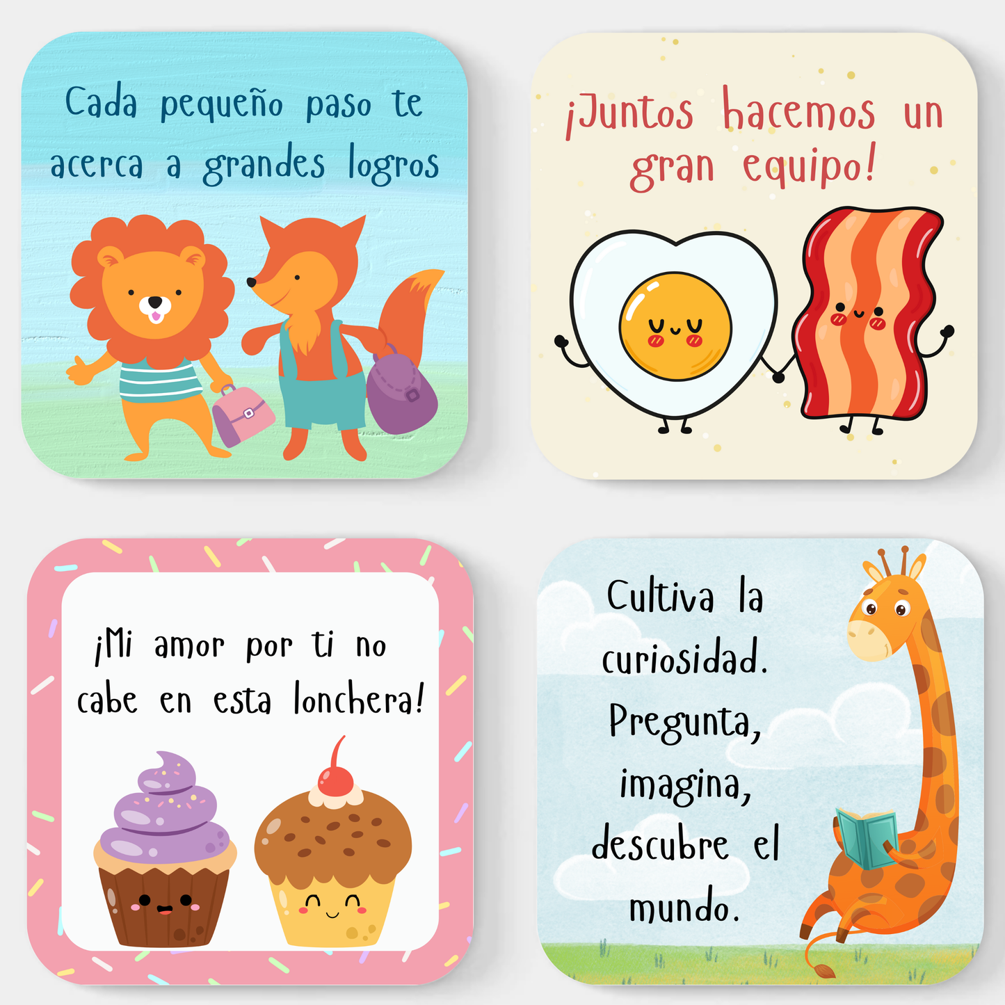 Tarjetas para la Lonchera